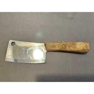 Vintage 6" Stainless Steel Cheese Cleaver/Butcher Knife - Japan